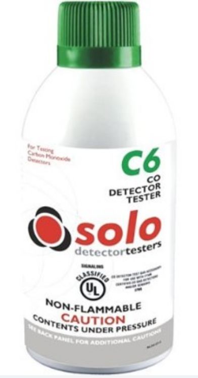 Pilt CO andurite testimise aerosool Solo C6